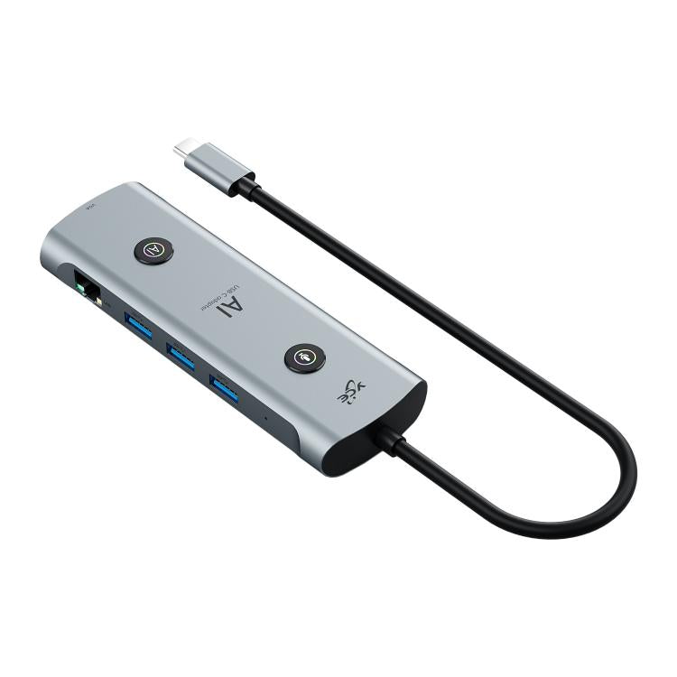 YCE V172 12 in 1 USB-C / Type-C HUB Adapter AI Docking Station — V172