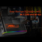 ONE-NETBOOK OneXGPU2 AMD Radeon RX 7800M 12GB Portable Expansion Dock — US Plug