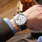 OLEVS 7040 Men Sun Moon Star Luminous Waterproof Mechanical Watch — view 7