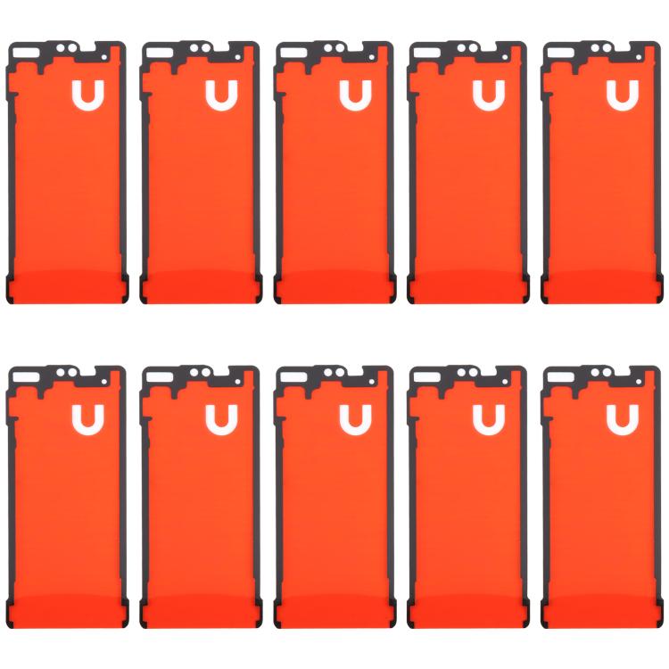 10pcs Front Housing Adhesive — For Honor 90 Pro