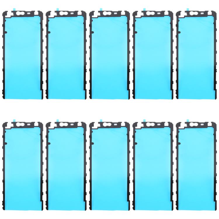 10pcs Front Housing Adhesive — For vivo X80 Pro