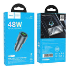 hoco Z60 Bloom PD30W and QC3.0 Dual Port Multi-protocol Car Charger — view 5