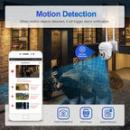 ESCAM WNK710 3MP HD Motion Detection WiFi Intelligent Dual-light Source Camera