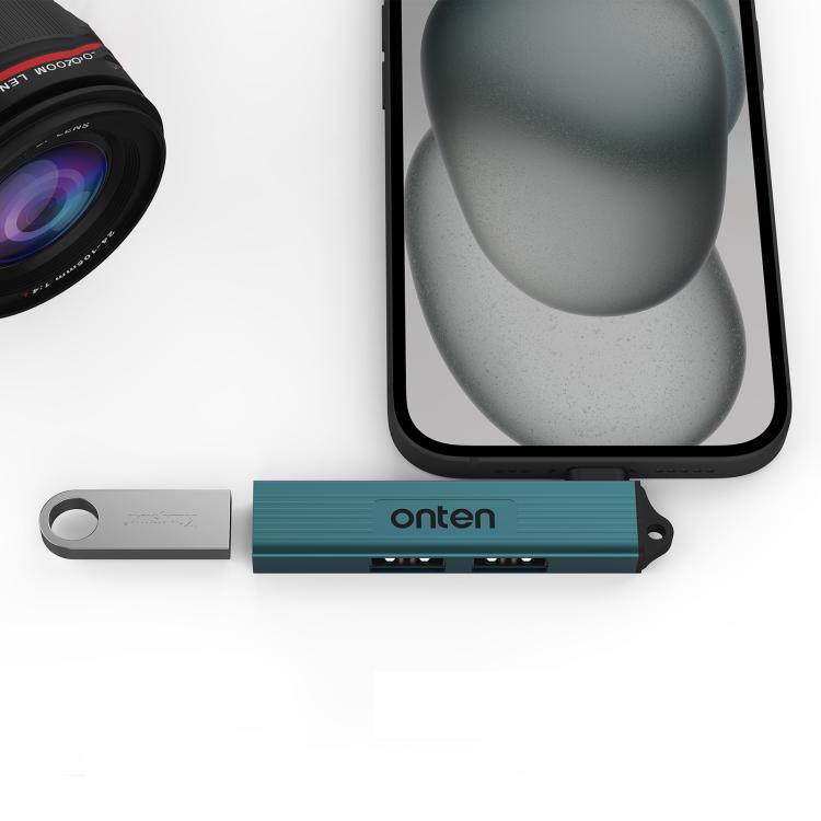 Onten UC51 3 in 1 Type-C to USB HUB — view 4