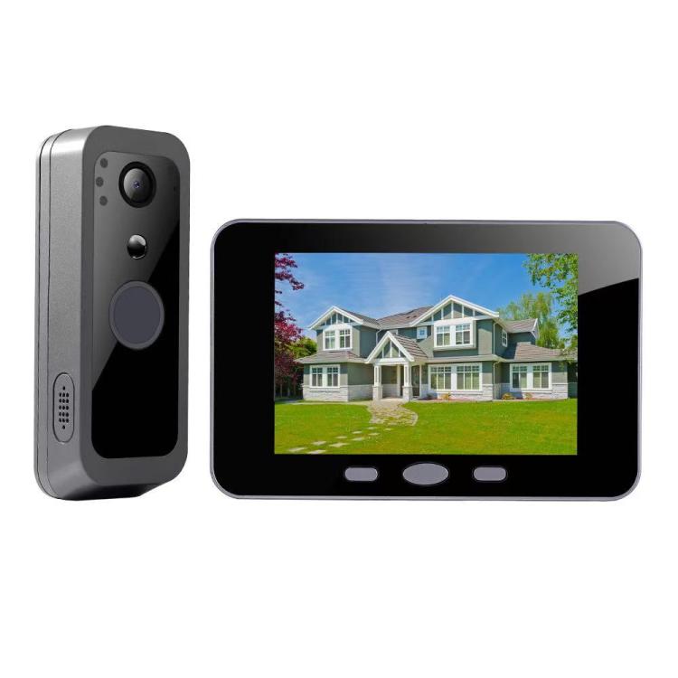 SY-30 4 inch PIR Night Vision 2.4G Video Intercom Doorbell — SY-30