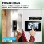 SY-30 4 inch PIR Night Vision 2.4G Video Intercom Doorbell — view 6