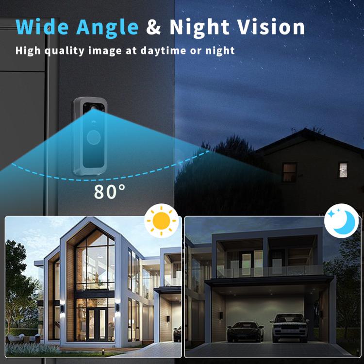 SY-30 4 inch PIR Night Vision 2.4G Video Intercom Doorbell — view 9