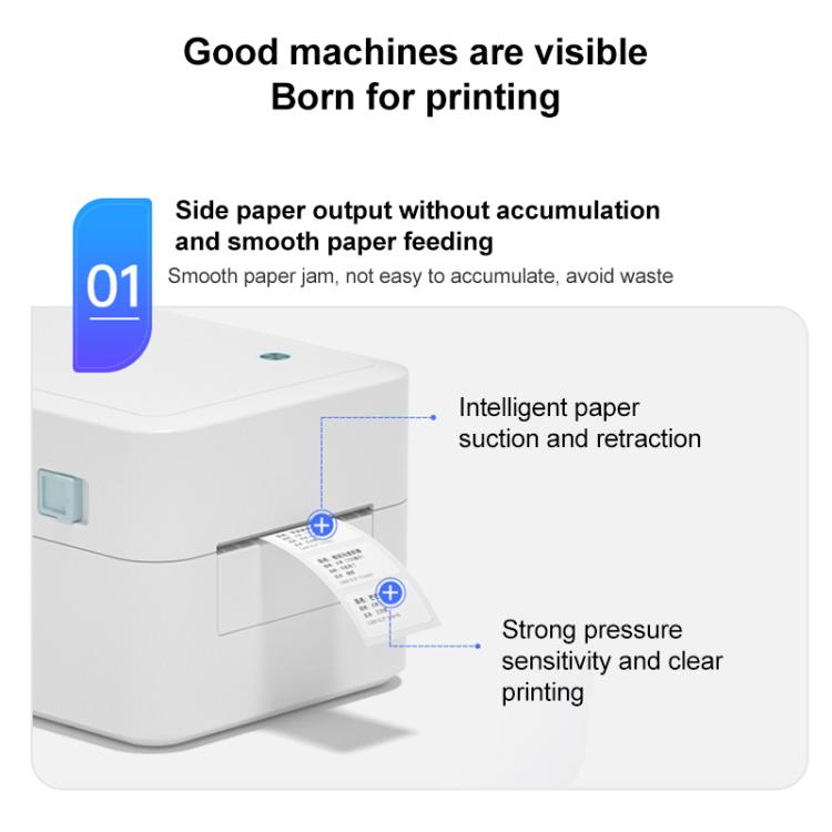 HPRT D35 Bluetooth Version Express Electronic Waybill Printer — US Plug