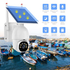 1080P Outdoor Low Power Solar Panel HD WiFi Surveillance Camera