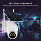 1080P Outdoor Low Power Solar Panel HD WiFi Surveillance Camera