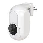 Home Socket Type WiFi Surveillance Camera Support Night Vision & Two-way Intercom