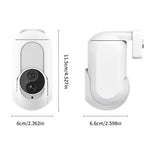 Home Socket Type WiFi Surveillance Camera Support Night Vision & Two-way Intercom