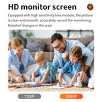 Home Socket Type WiFi Surveillance Camera Support Night Vision & Two-way Intercom