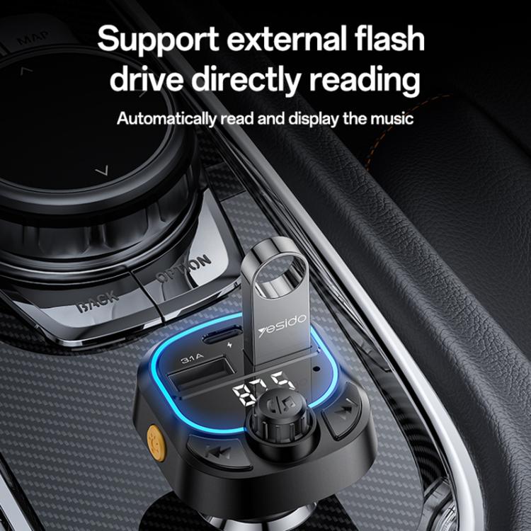 Yesido Y70 Car Bluetooth FM Transmitter — view 6