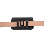 Durable Oxford Cloth Horizontal Plate Hanging Waist Phone Waist Pack Leather Case with Card Slot, Suitable for 5.5-6.7 inch Smartphones