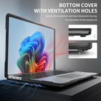 TPU + PC Two-color Anti-fall Laptop Protective Case