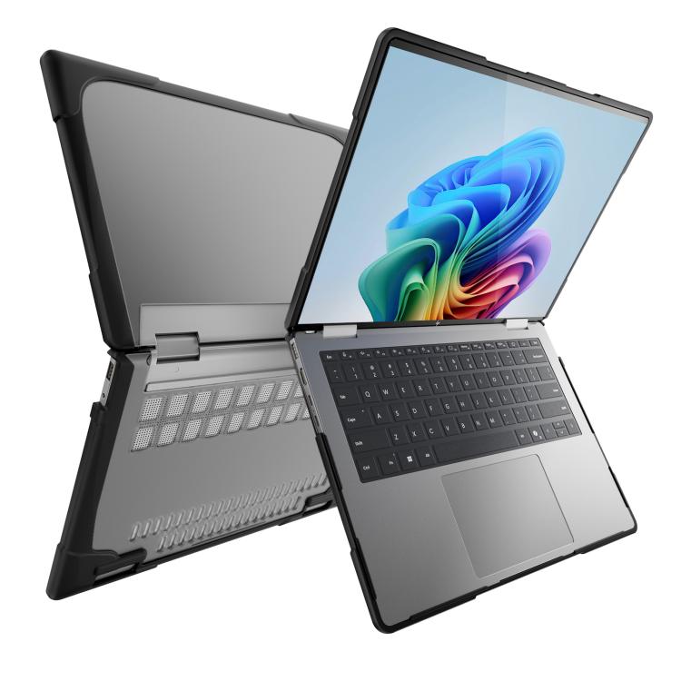TPU + PC Two-color Anti-fall Laptop Protective Case
