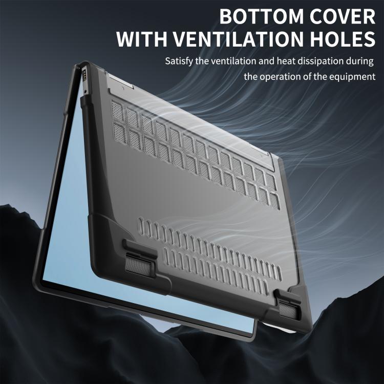 TPU + PC Two-color Anti-fall Laptop Protective Case