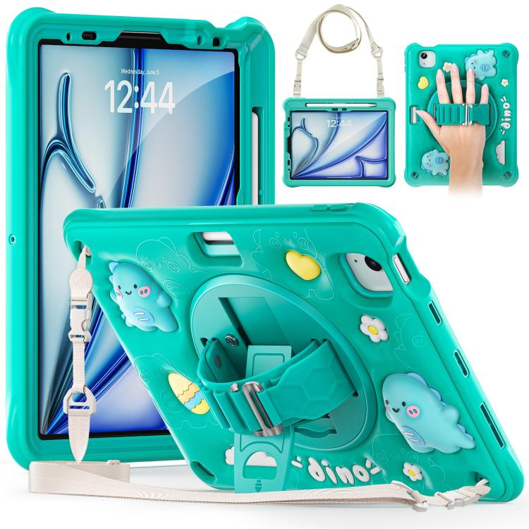 Dragon Rotation Kickstand Silicone Hybrid PC Tablet Case