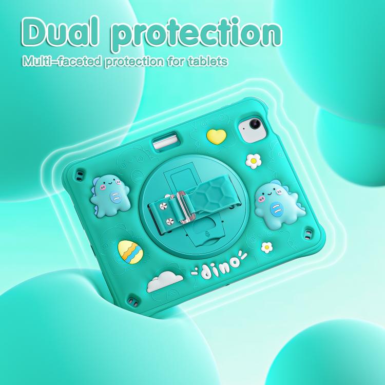 Dragon Rotation Kickstand Silicone Hybrid PC Tablet Case