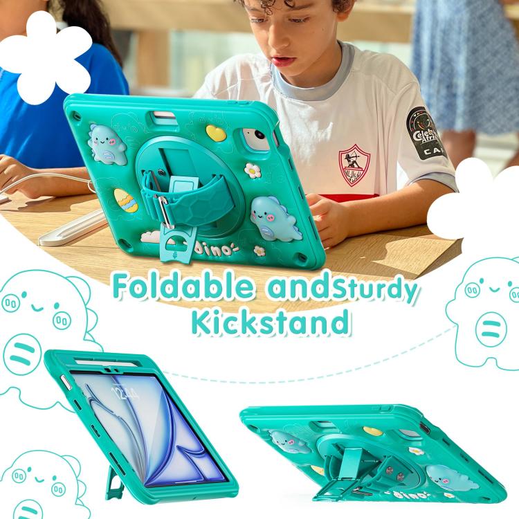 Dragon Rotation Kickstand Silicone Hybrid PC Tablet Case