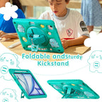 Dragon Rotation Kickstand Silicone Hybrid PC Tablet Case