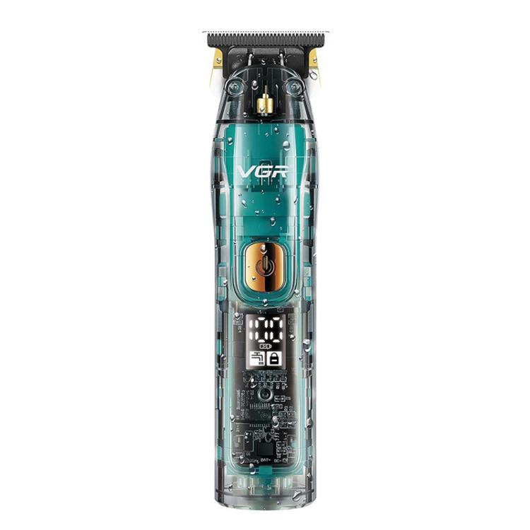 VGR V-961 IPX7 LED Digital Display USB Electric Hair Clipper