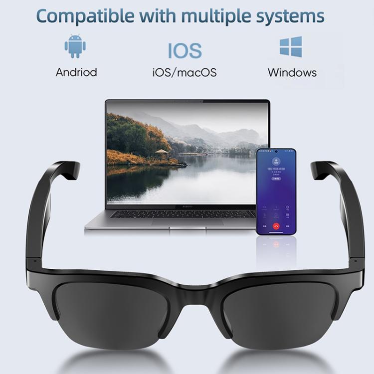 E60 ENC Noise Reduction Smart Audio Bluetooth Glasses