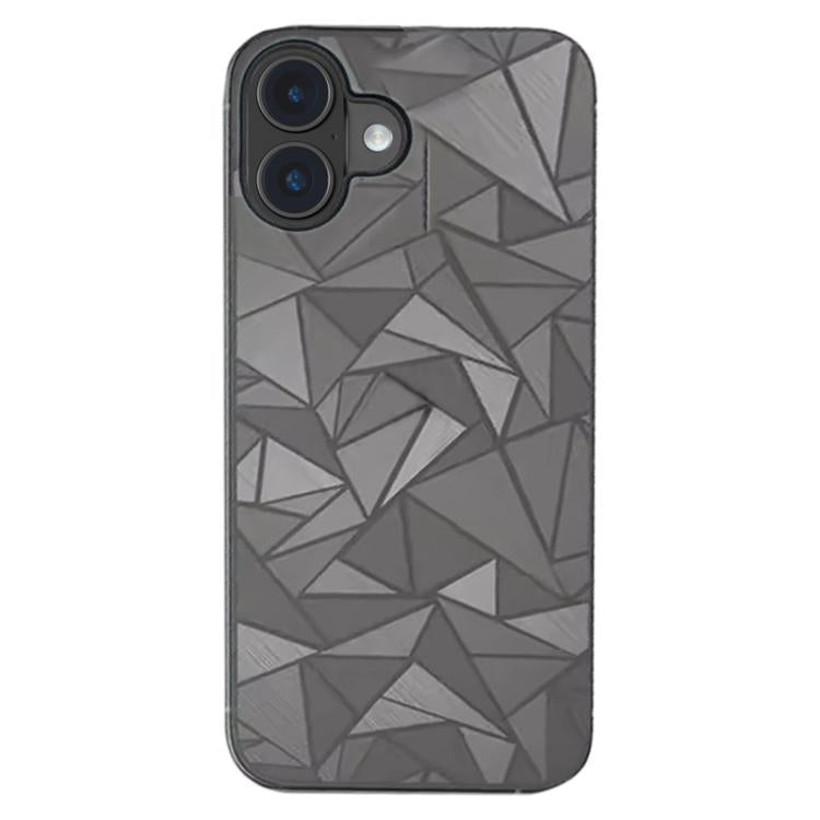 Rhombus Pattern Sticker Frosted Phone Back Film, For iPhone 14 ...
