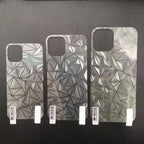Rhombus Pattern Sticker Frosted Phone Back Film, For iPhone 14 ...