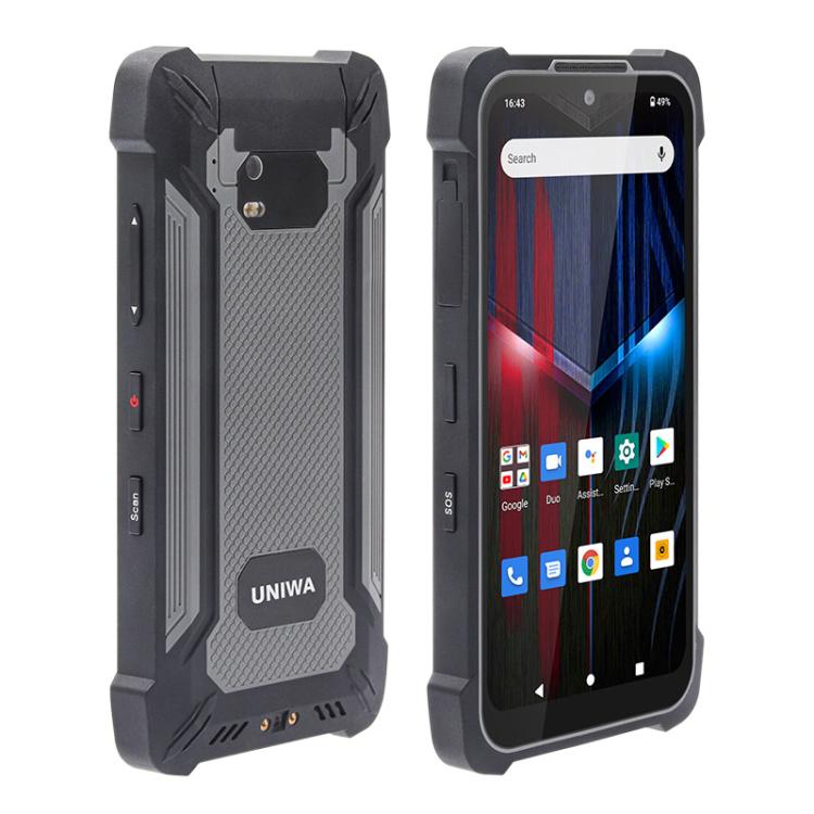 UNIWA P551 Handheld PDA Rugged Phone, 4GB+64GB, 5.5 inch Android 11 Mediatek MT6765 Helio P35 Octa Core, Network: 4G