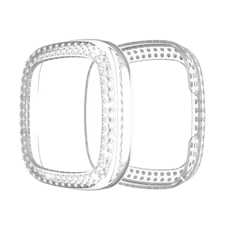 Double Row Plating Diamonds PC Protective Case