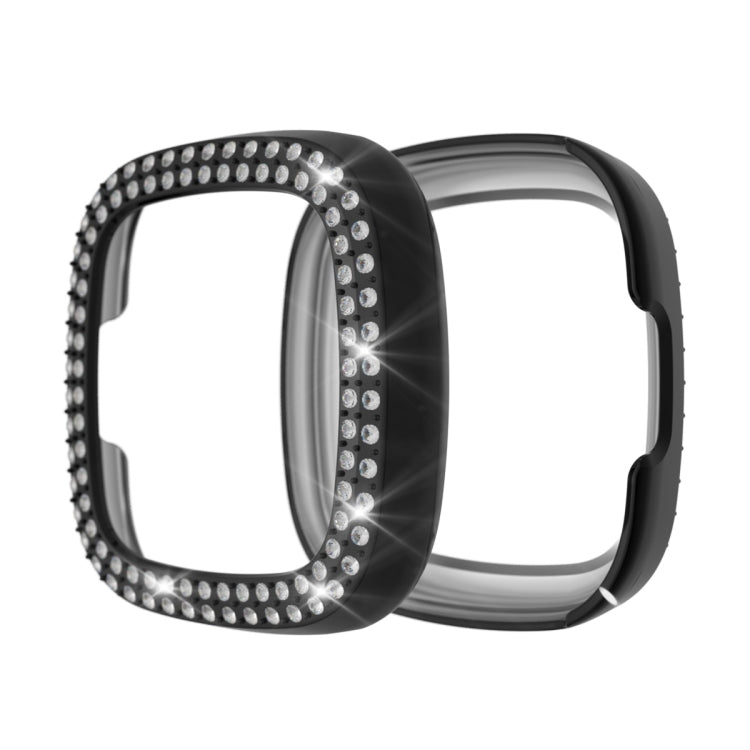 Double Row Plating Diamonds PC Protective Case