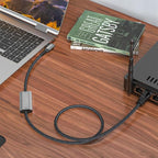 2m RJ45 to Type-C / USB 2-in-1 High Speed Network Card Ethernet Cable