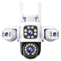 2MP HD 360 Degree Panorama 3 Lens IP66 Waterproof Wireless WiFi Camera