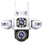 2MP HD 360 Degree Panorama 3 Lens IP66 Waterproof Wireless WiFi Camera