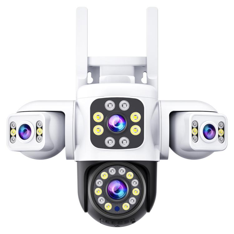 2MP HD 360 Degree Panorama 3 Lens IP66 Waterproof Wireless WiFi Camera