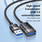 Yesido GS26 480Mbps High Speed USB2.0 Extension Cable, Length: 1.5m — view 4