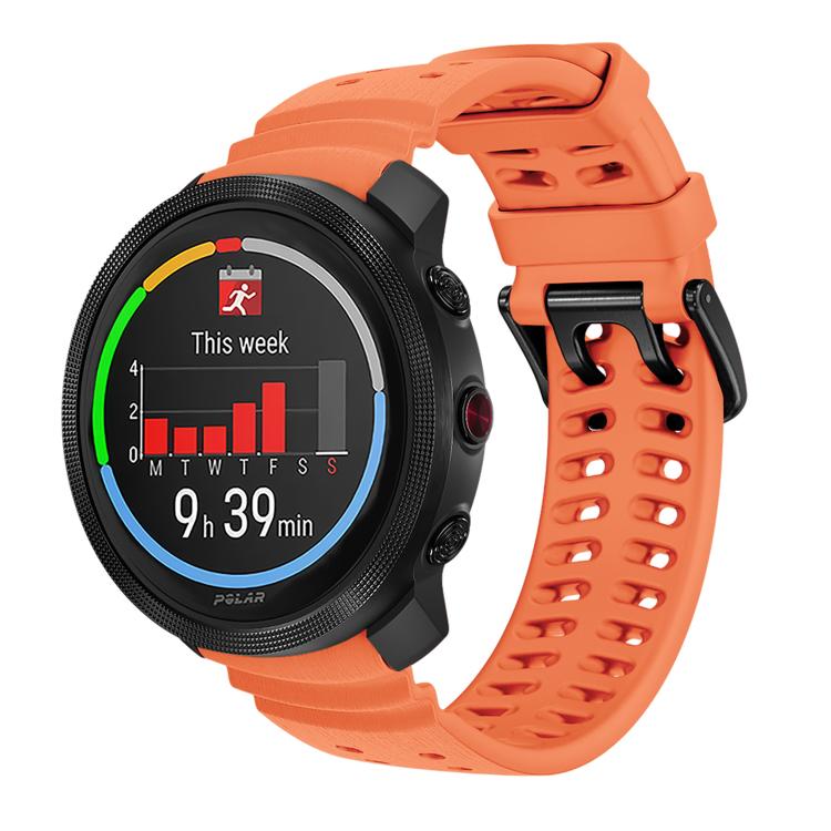 Double Buckle Silicone Sport Watch Band — Army Green