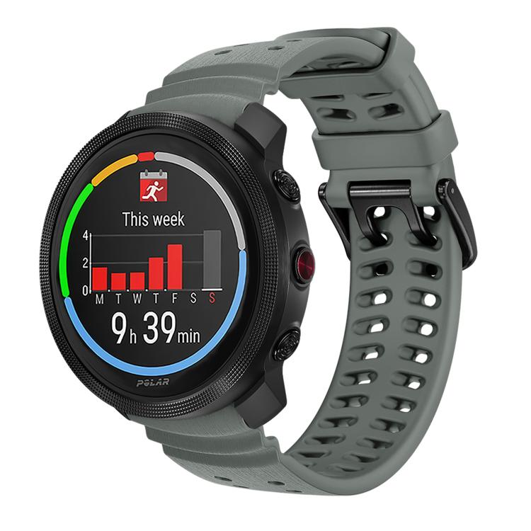 Double Buckle Silicone Sport Watch Band — Starlight
