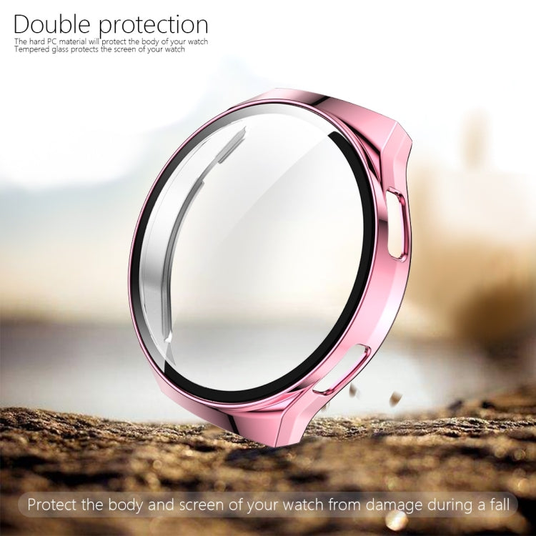 2 in 1 Tempered Glass Screen Protector + Fully Plating PC Case