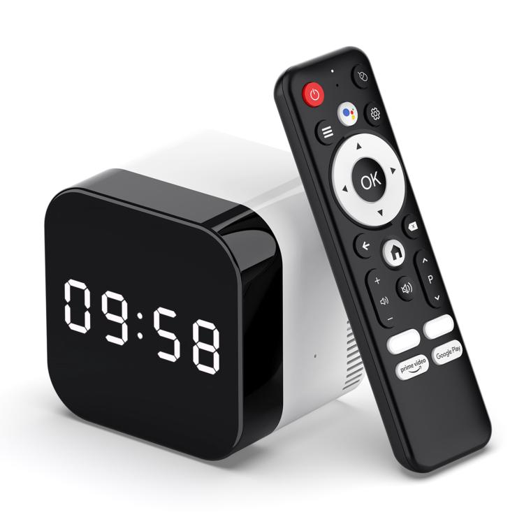 H96Max 8K UHD Android 14 Smart TV Box with Remote Control, Allwinner H728 Octa-Core — UK Plug