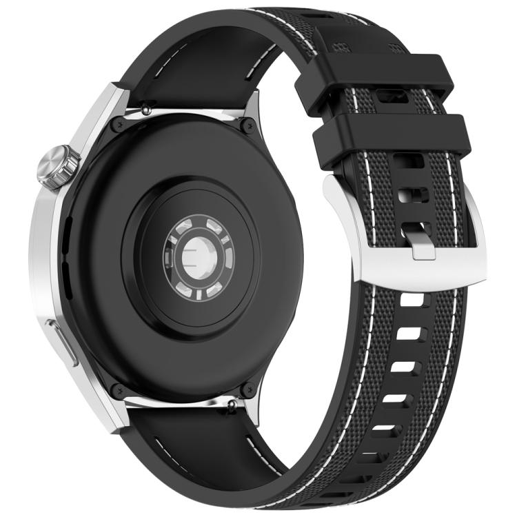 Hybrid Nylon Braid Silicone Watch Band