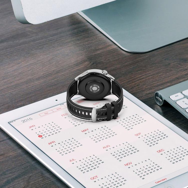Hybrid Nylon Braid Silicone Watch Band