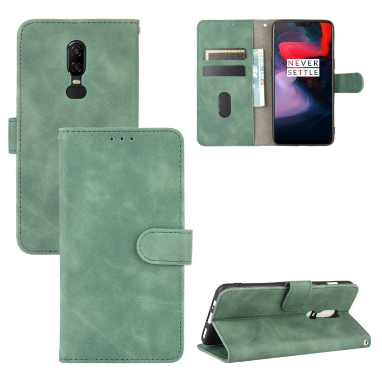 Solid Color Skin Feel Magnetic Buckle Horizontal Flip Calf Texture PU Leather Case with Holder & Card Slots & Wallet