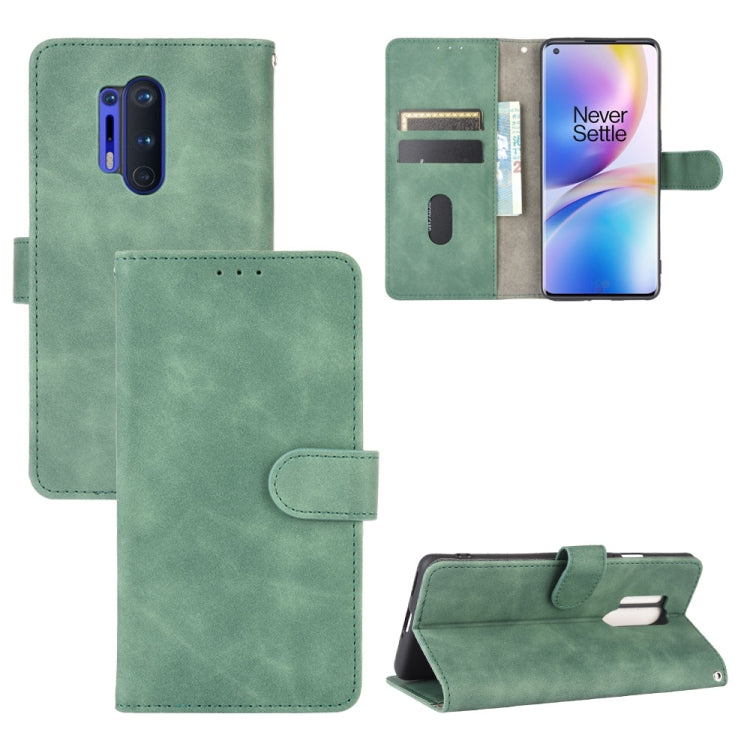 Solid Color Skin Feel Magnetic Buckle Horizontal Flip Calf Texture PU Leather Case with Holder & Card Slots & Wallet