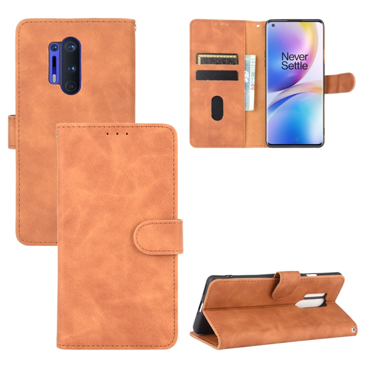 Solid Color Skin Feel Magnetic Buckle Horizontal Flip Calf Texture PU Leather Case with Holder & Card Slots & Wallet