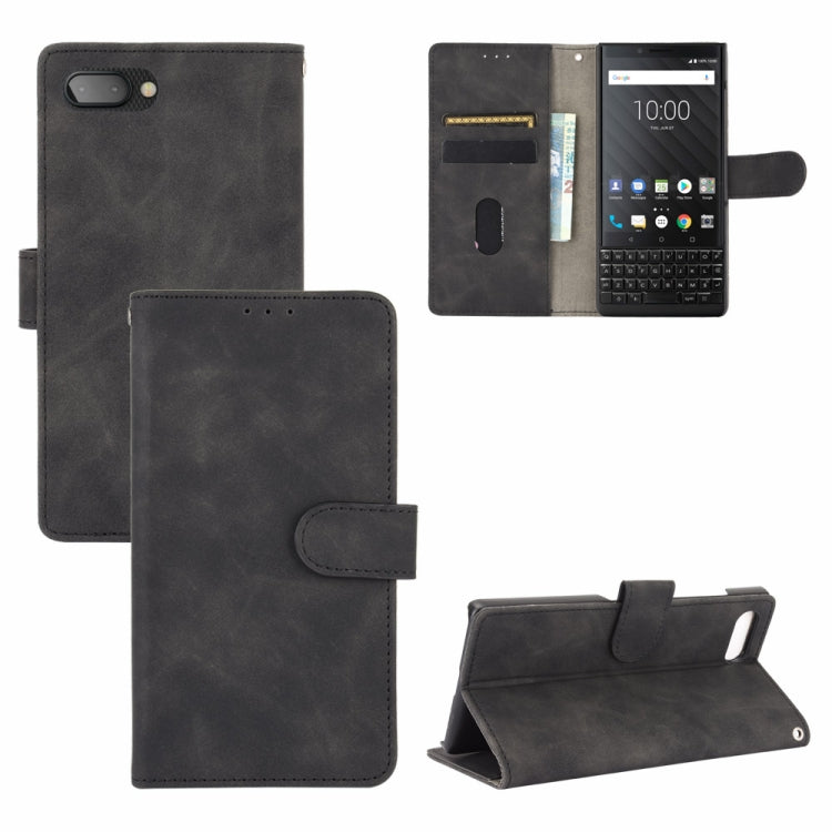 Solid Color Skin Feel Magnetic Buckle Horizontal Flip Calf Texture PU Leather Case with Holder & Card Slots & Wallet