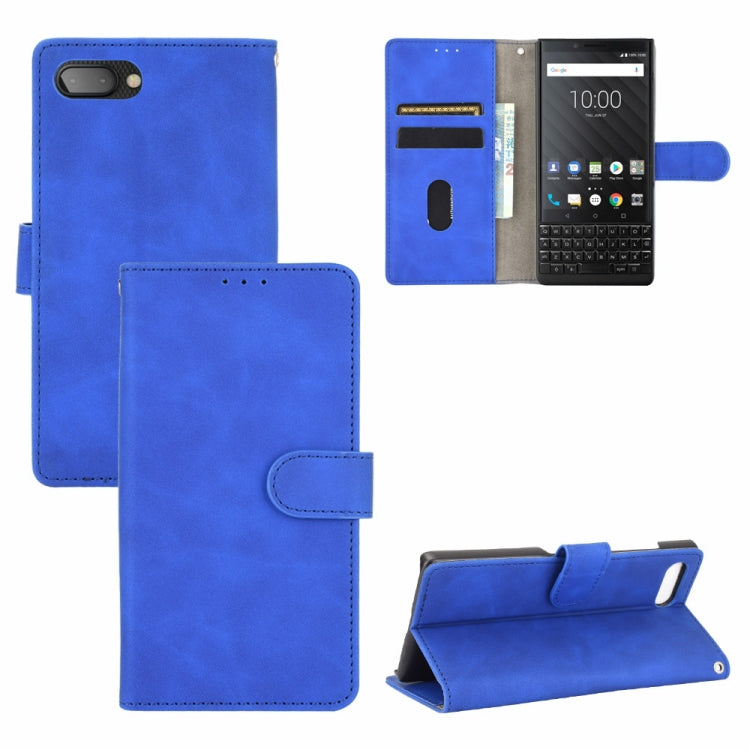 Solid Color Skin Feel Magnetic Buckle Horizontal Flip Calf Texture PU Leather Case with Holder & Card Slots & Wallet