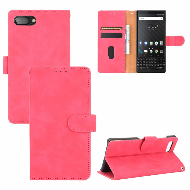 Solid Color Skin Feel Magnetic Buckle Horizontal Flip Calf Texture PU Leather Case with Holder & Card Slots & Wallet